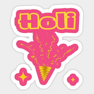 Indian Festivals -  Holi Sticker